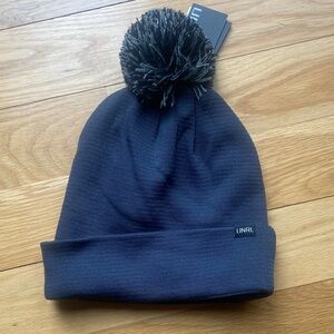 NWT UNRL Gray Beanie with Pom Pom